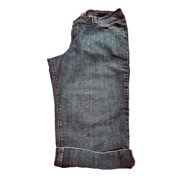 Venezia Stretch Capris Jean women’s Plus Size Size 4, Excellent Condition - Picture 1 of 7